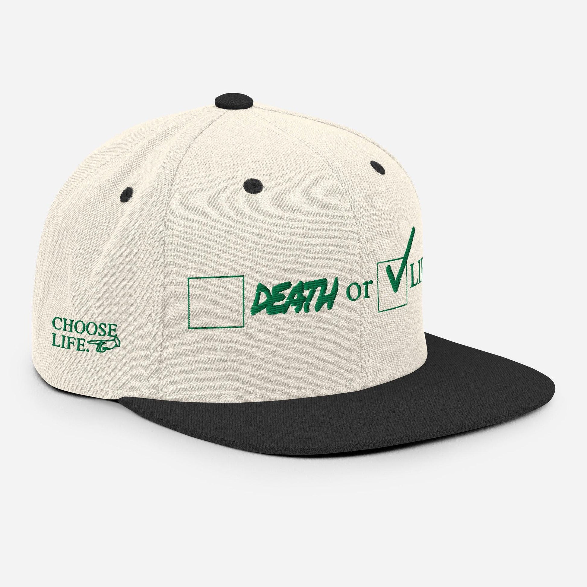 CHOSSE LIFE Snapback Hat - Da G.A.T.E 33