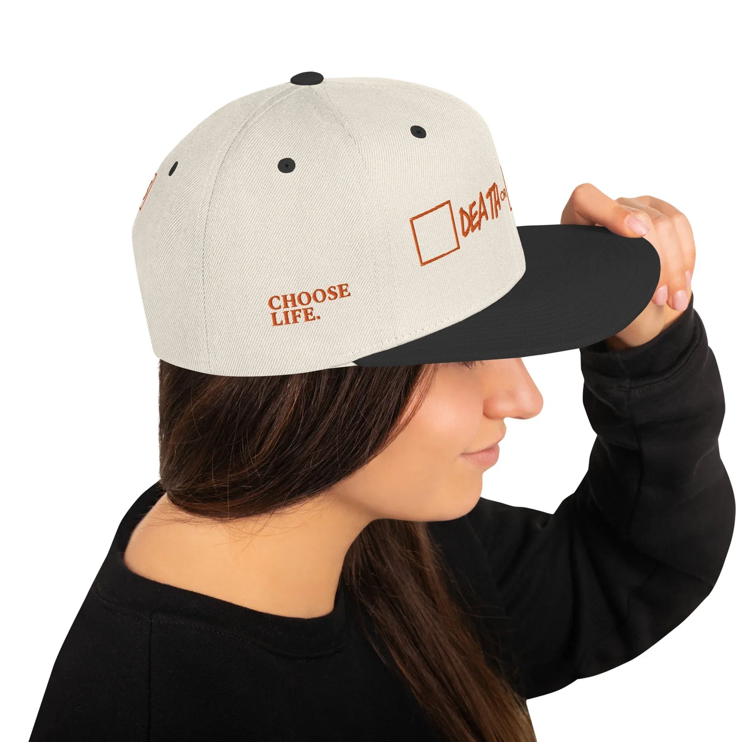 CHOOSE LIFE.Snapback Hat - Da G.A.T.E 33