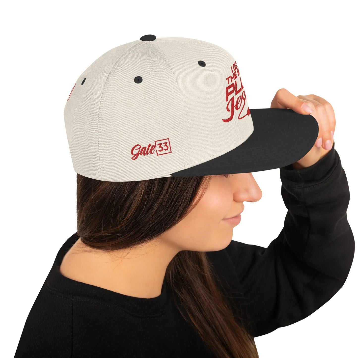 I GOT THE BEST PLUG Snapback Hat - Da G.A.T.E 33