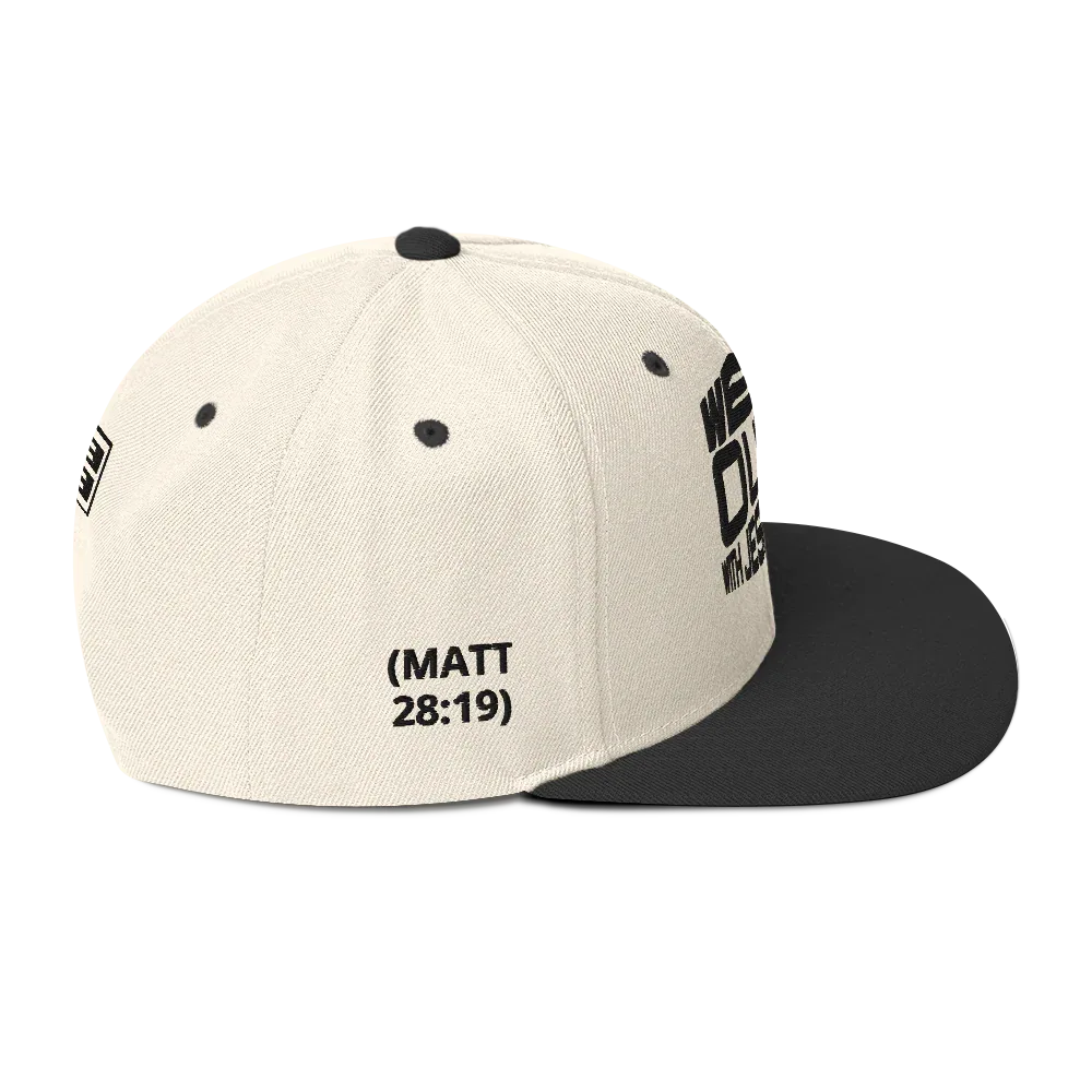 WE OUTSIDE-W-JESUS Snapback Hat - Da G.A.T.E 33