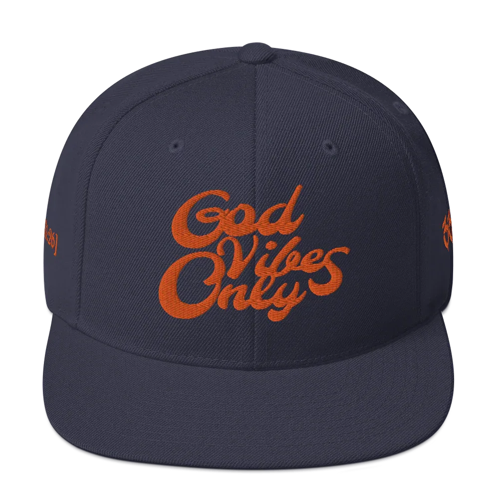 God Vibes Only Snapback Hat - Da G.A.T.E 33