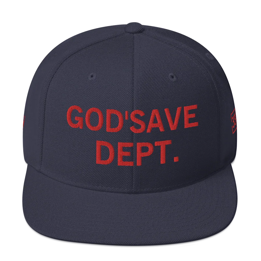 GOD'SAVE DEPT. Snapback Hat - Da G.A.T.E 33