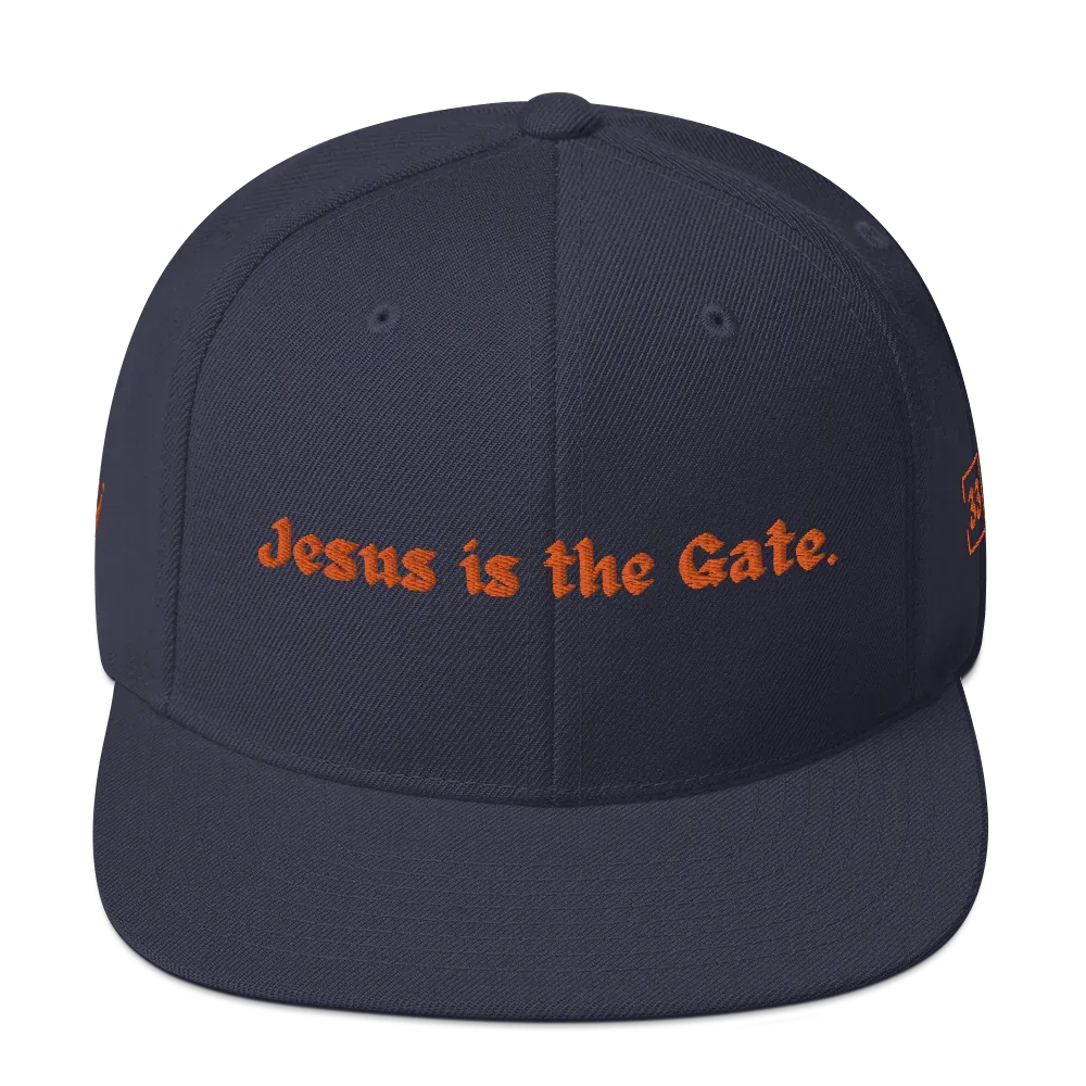 Jesus is the Gate. Snapback Hat - Da G.A.T.E 33