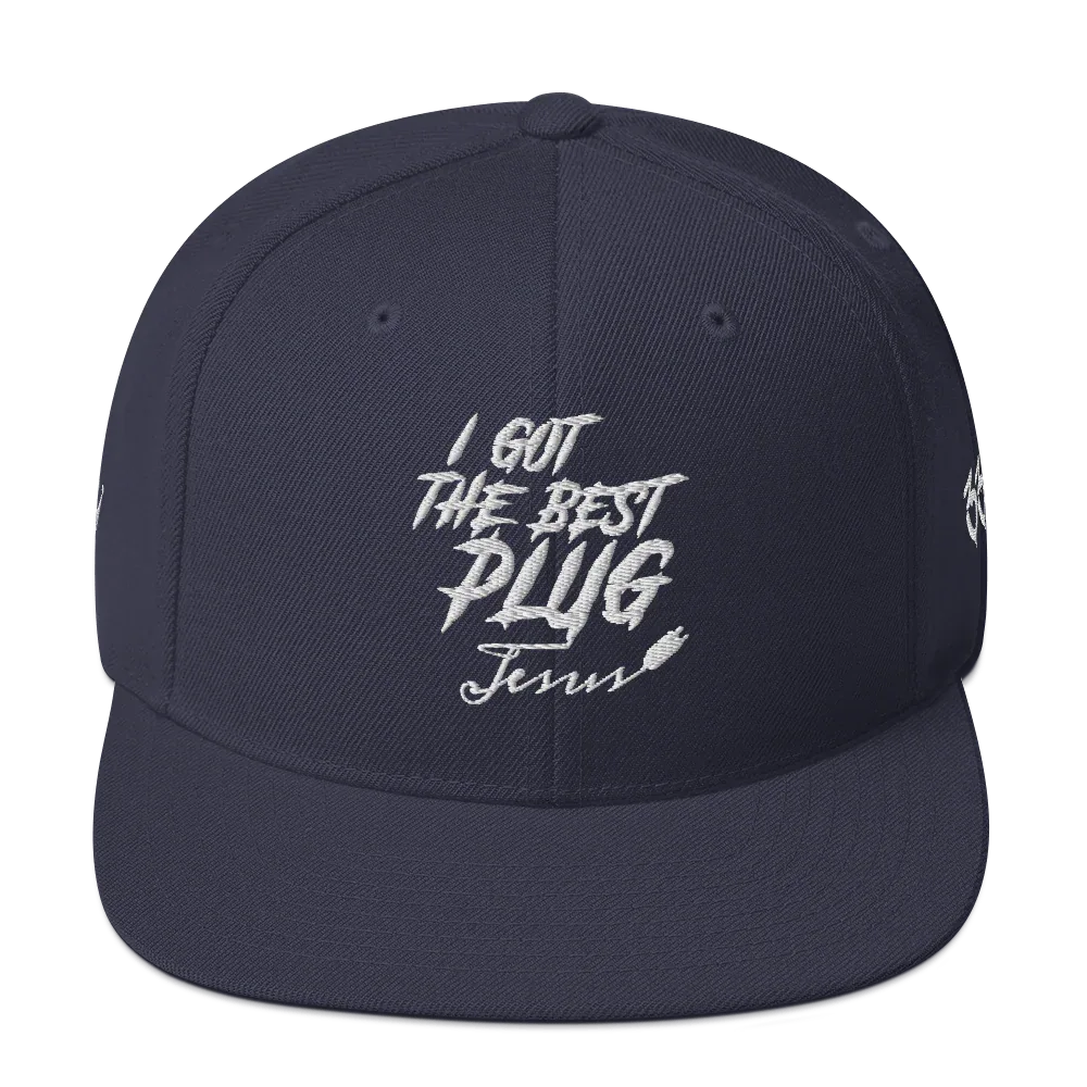 I Got The Best Plug Snapback Hat - Da G.A.T.E 33