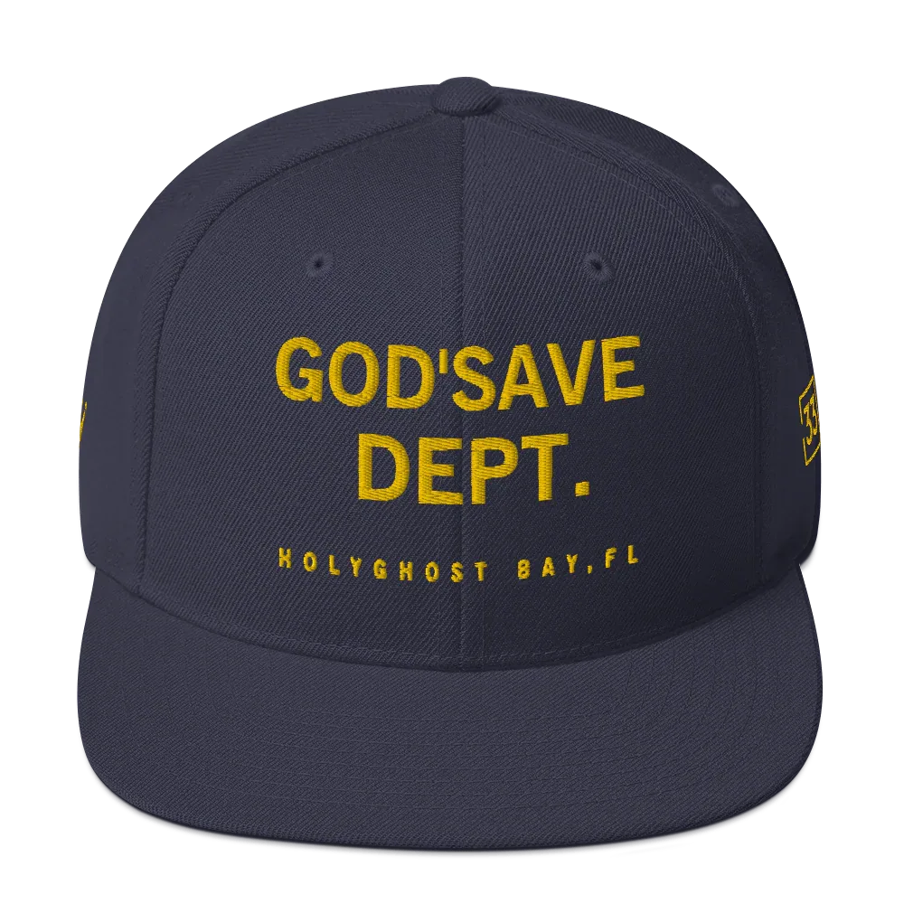 GOD'SAVE Snapback Hat - Da G.A.T.E 33