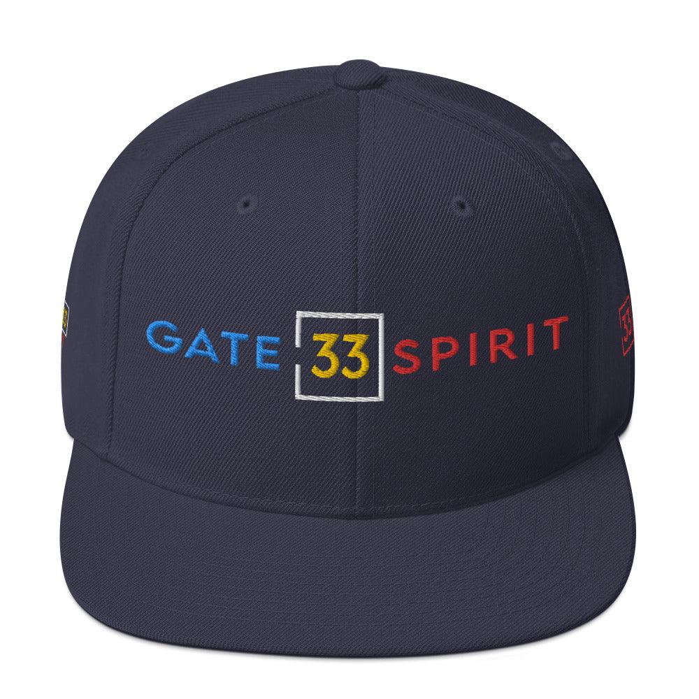 G33 Spirit Snapback Hat - Da G.A.T.E 33