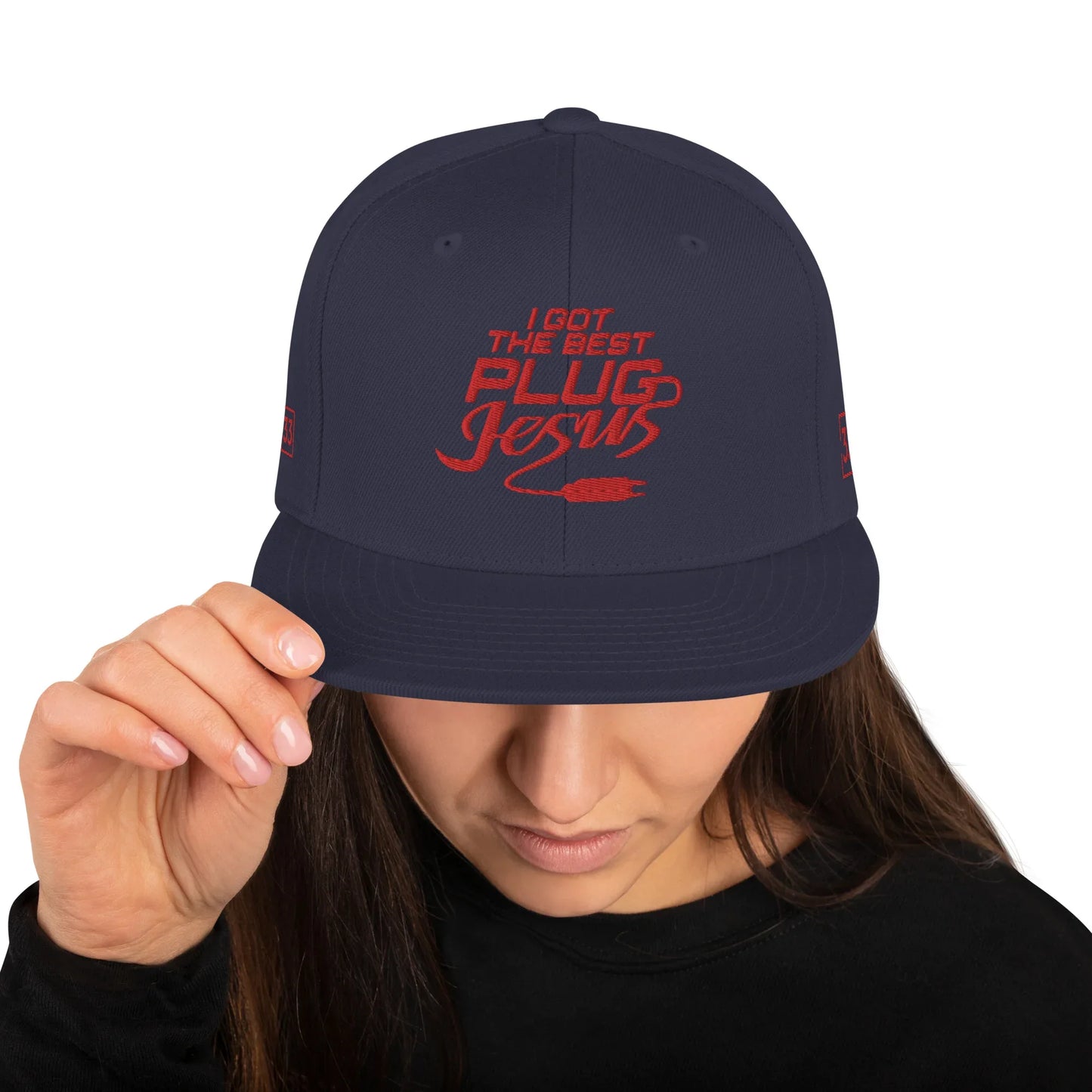 I GOT THE BEST PLUG Snapback Hat - Da G.A.T.E 33