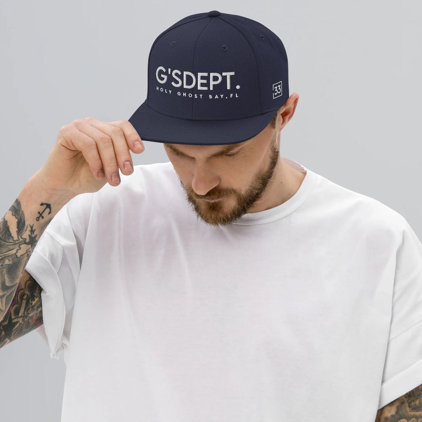GOD’SAVE DEPT. Snapback Hat - Da G.A.T.E 33