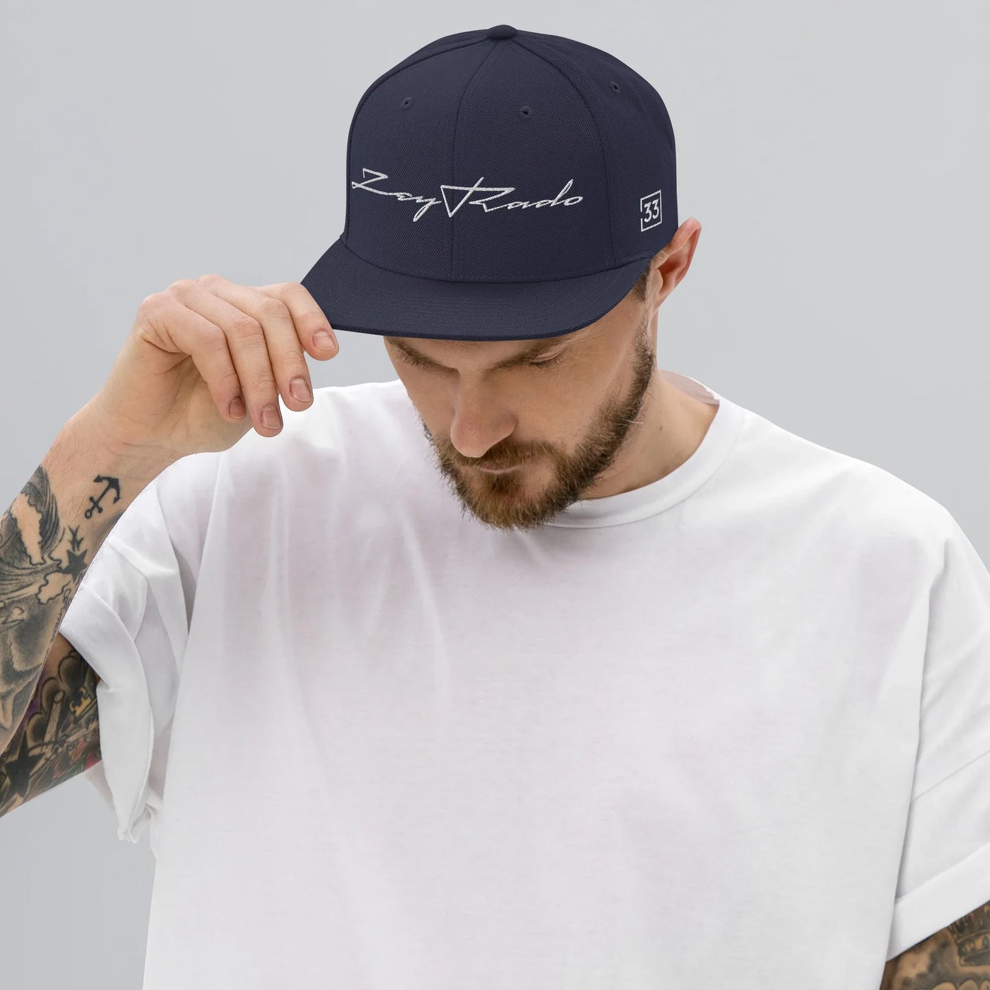 ZeyRado33 Snapback Hat - Da G.A.T.E 33