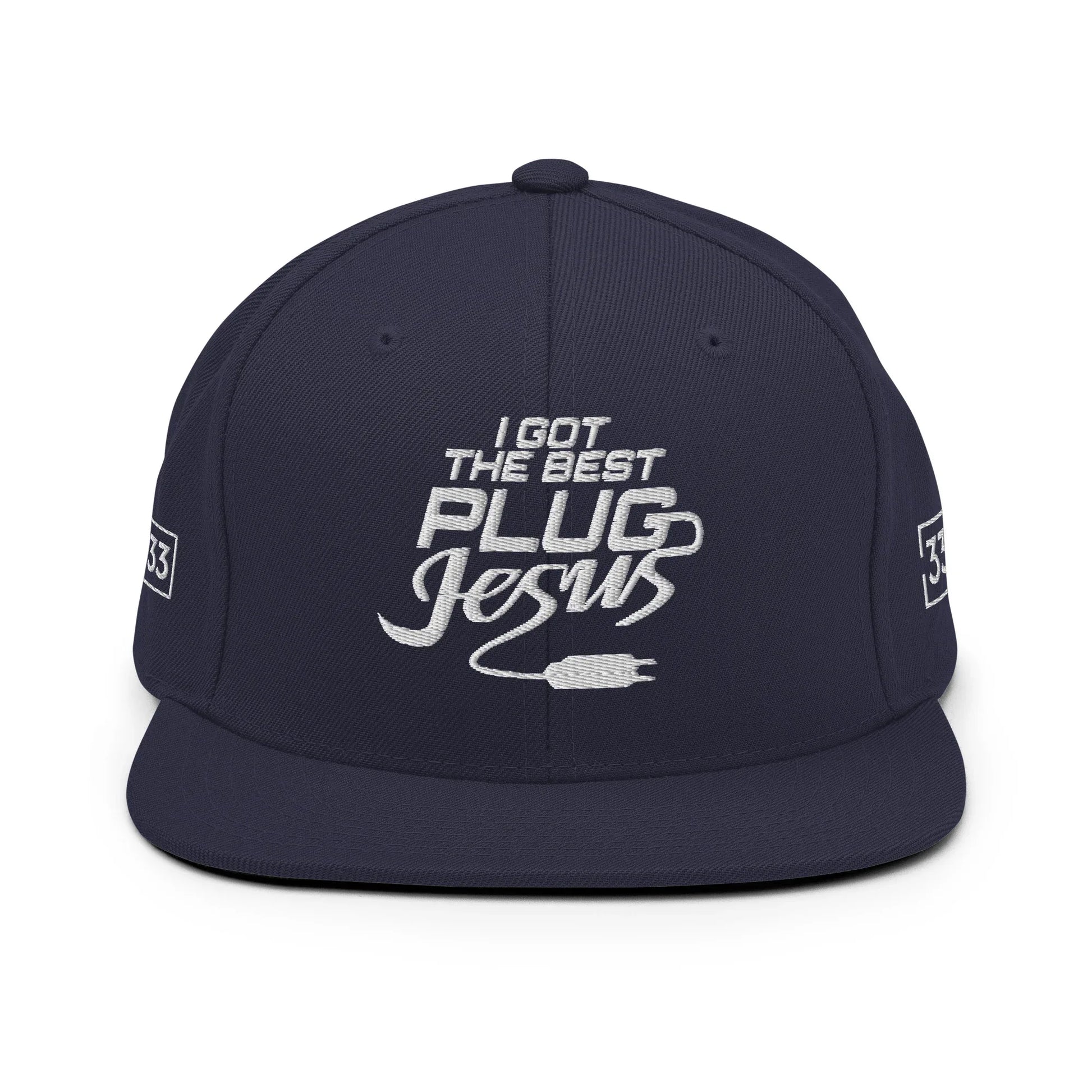 I GOT THE BEST PLUG Snapback Hat - Da G.A.T.E 33