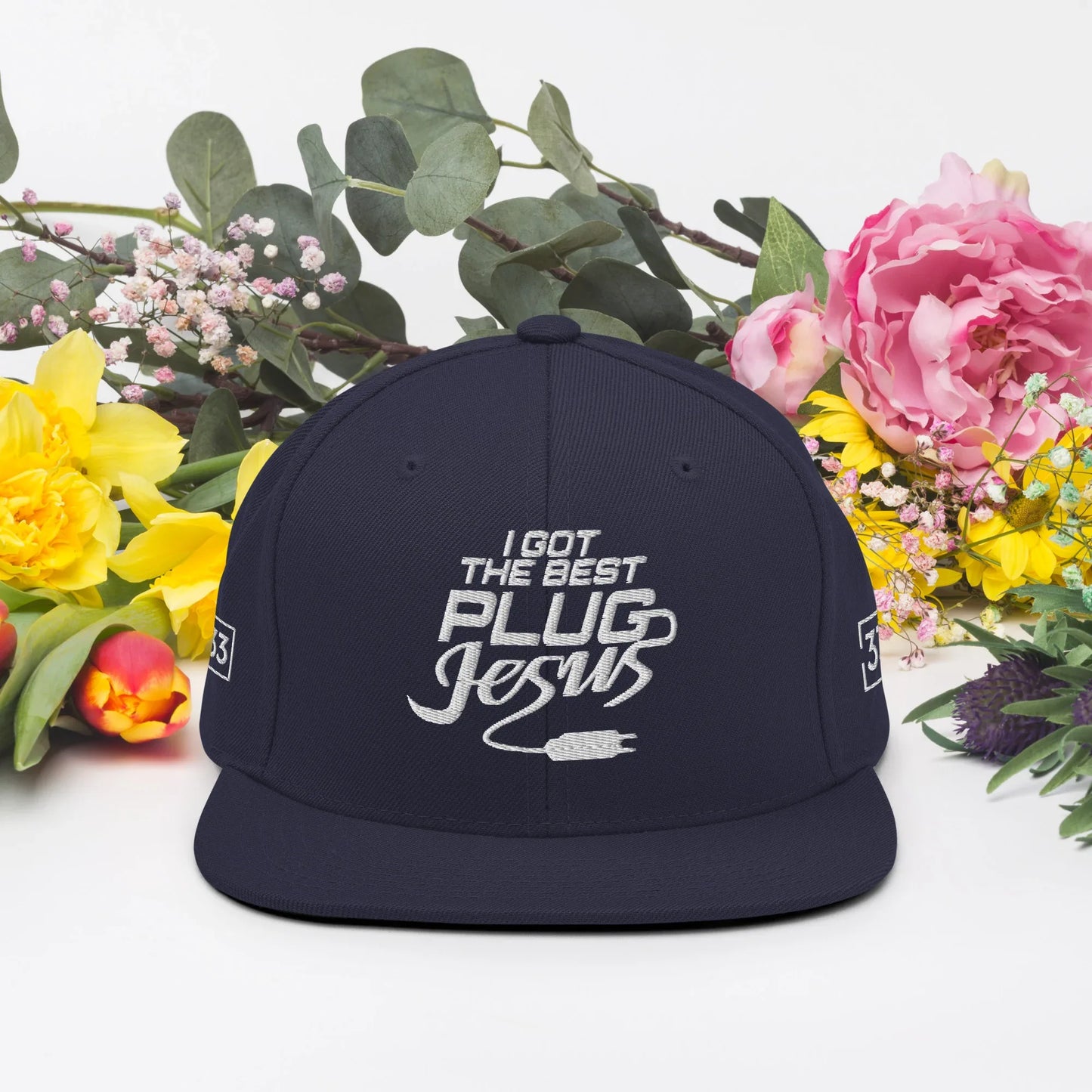 I GOT THE BEST PLUG Snapback Hat - Da G.A.T.E 33