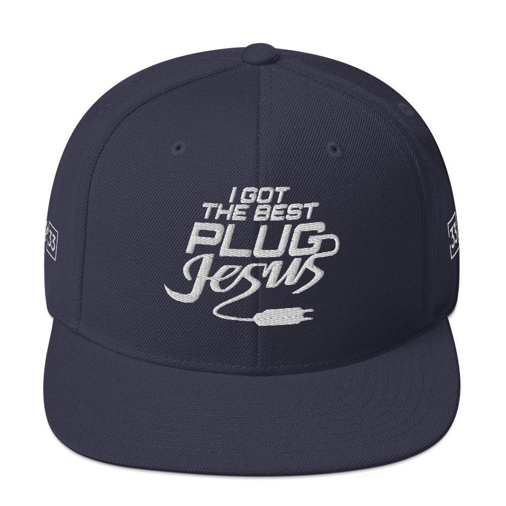 I GOT THE BEST PLUG Snapback Hat - Da G.A.T.E 33