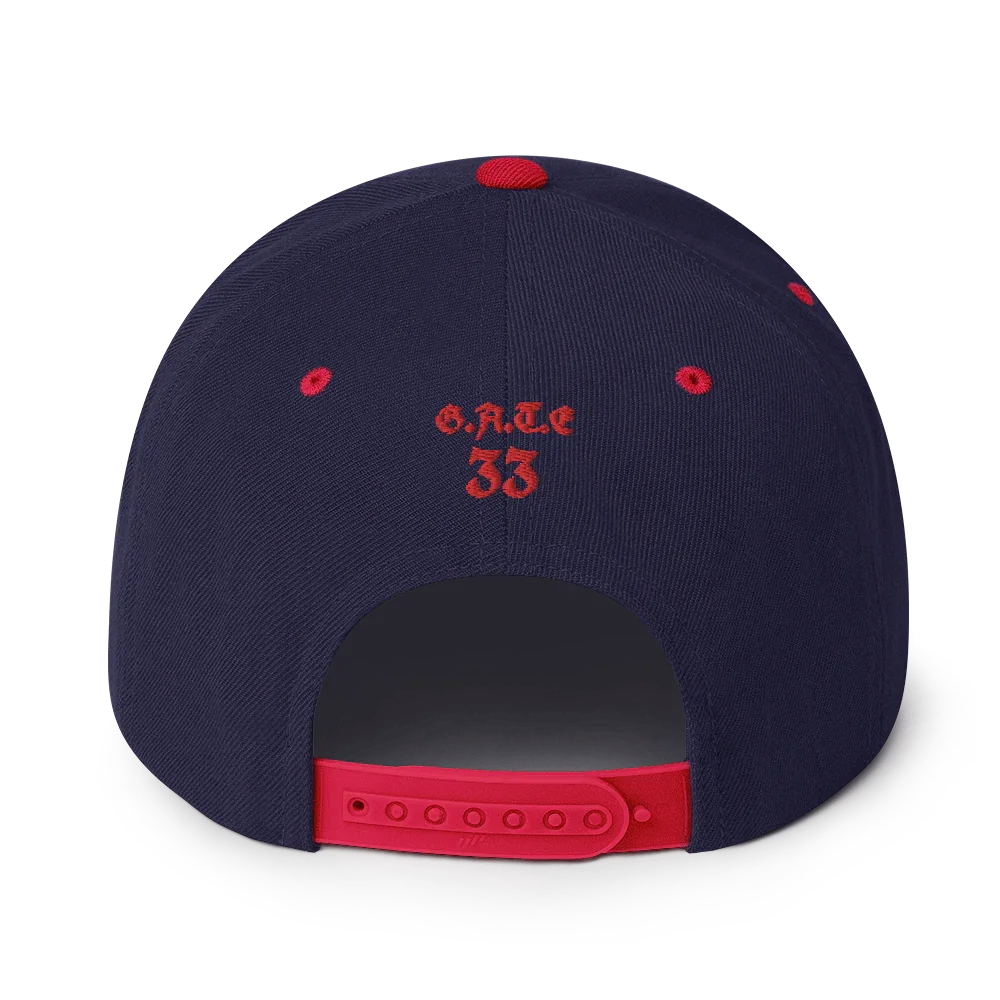 OG33 Snapback Hat - Da G.A.T.E 33
