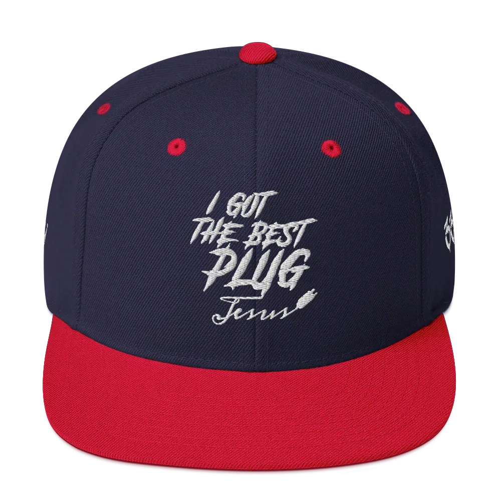 I Got The Best Plug Snapback Hat - Da G.A.T.E 33