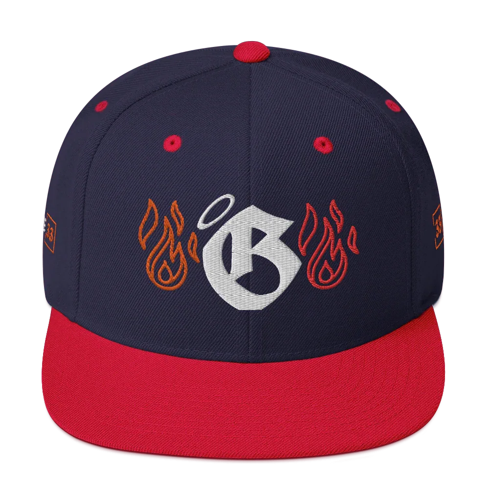 G Flames Snapback Hat - Da G.A.T.E 33