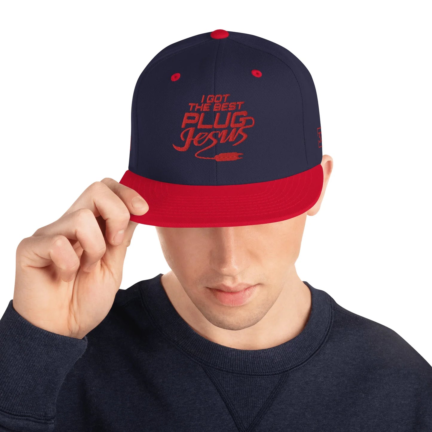 I GOT THE BEST PLUG Snapback Hat - Da G.A.T.E 33