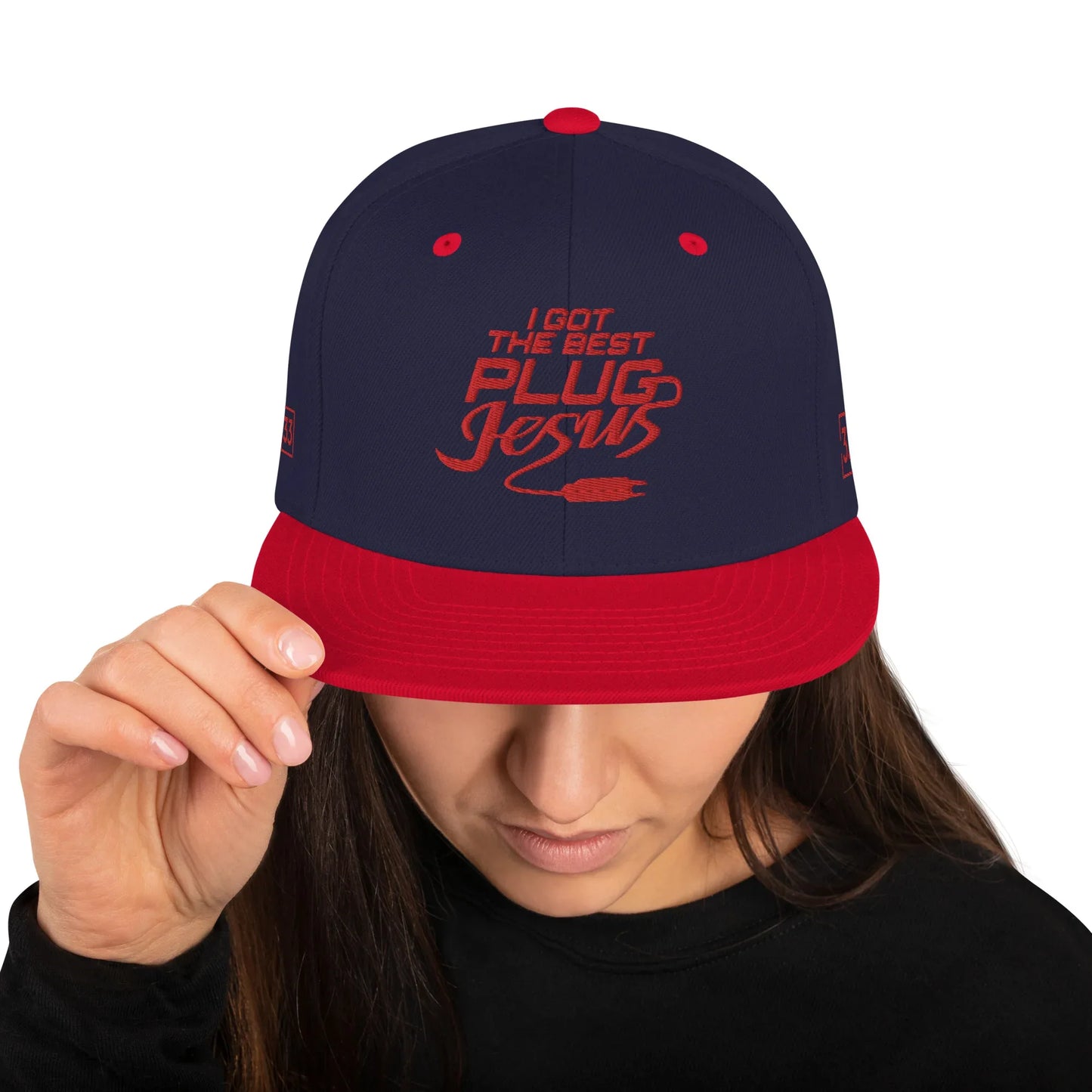 I GOT THE BEST PLUG Snapback Hat - Da G.A.T.E 33