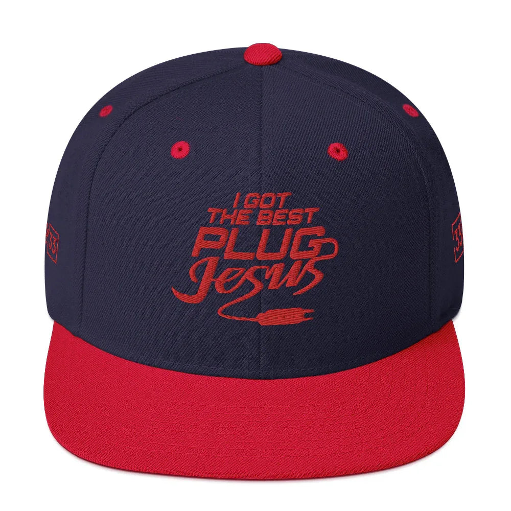 I GOT THE BEST PLUG Snapback Hat - Da G.A.T.E 33