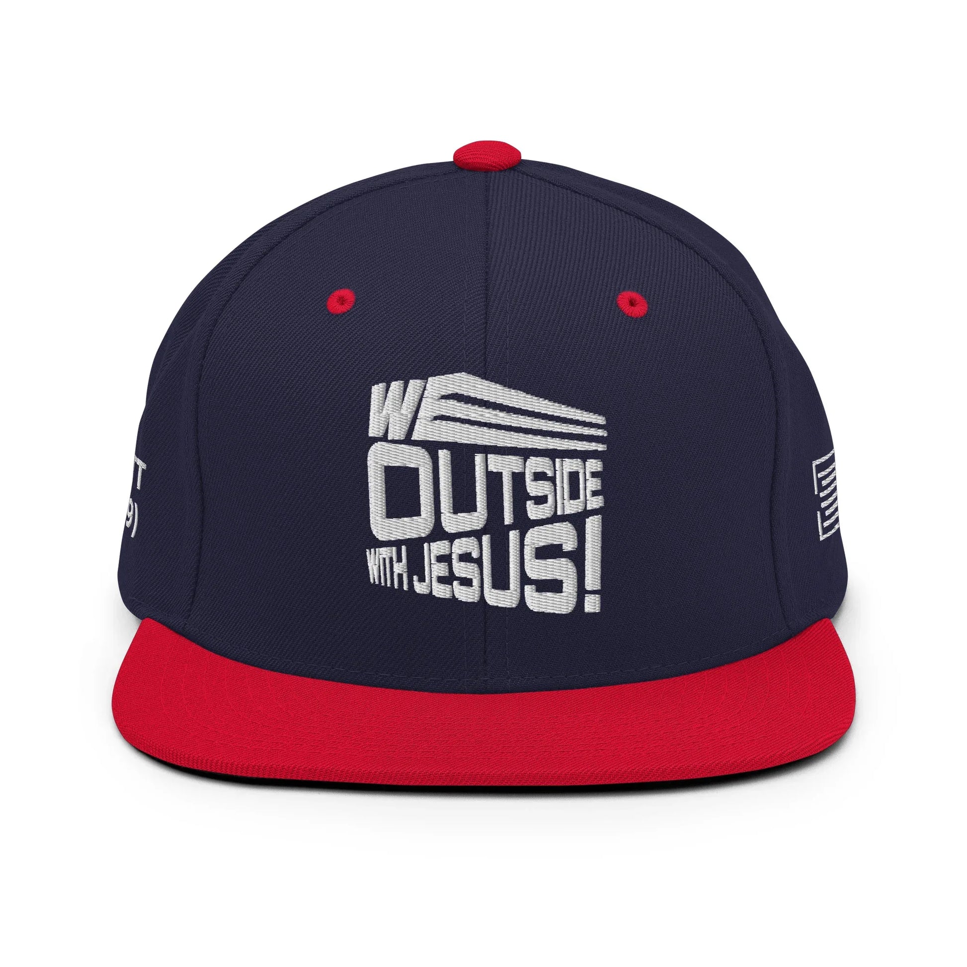 WE OUTSIDE-W-JESUS Snapback Hat - Da G.A.T.E 33