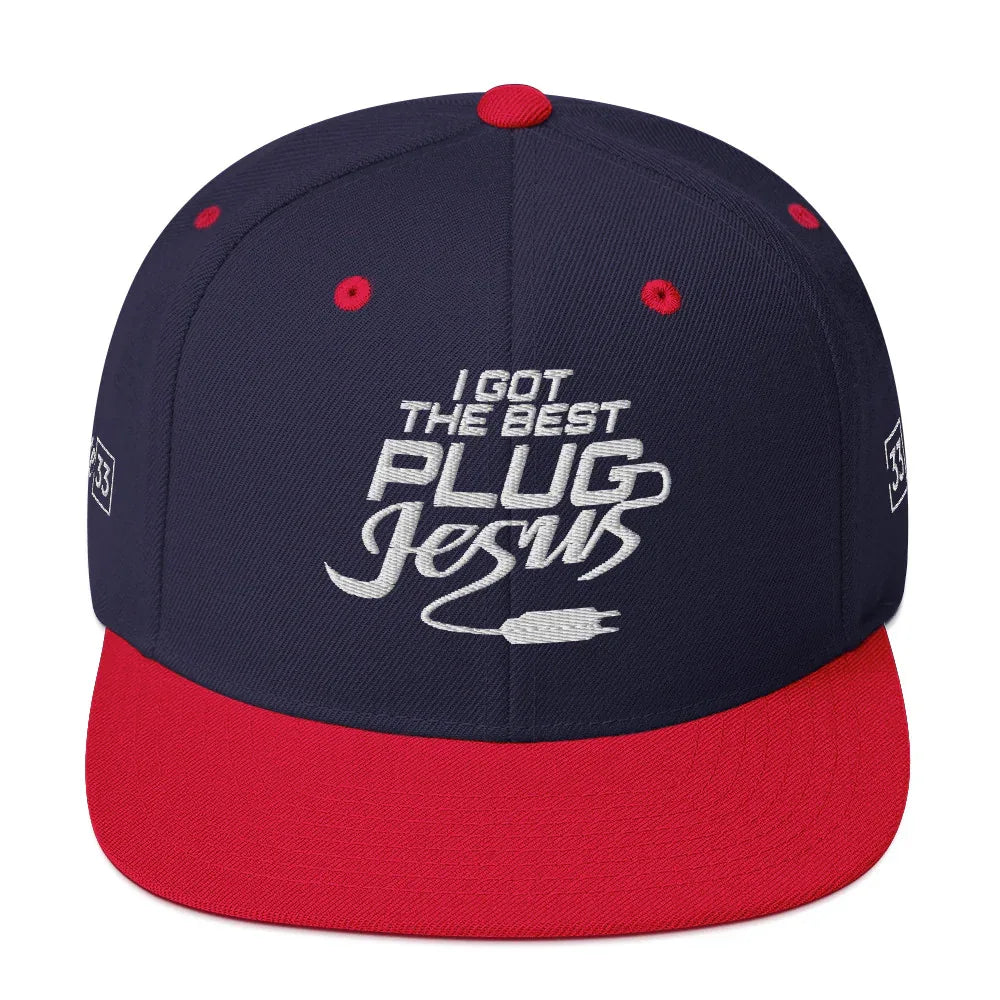 I GOT THE BEST PLUG Snapback Hat - Da G.A.T.E 33