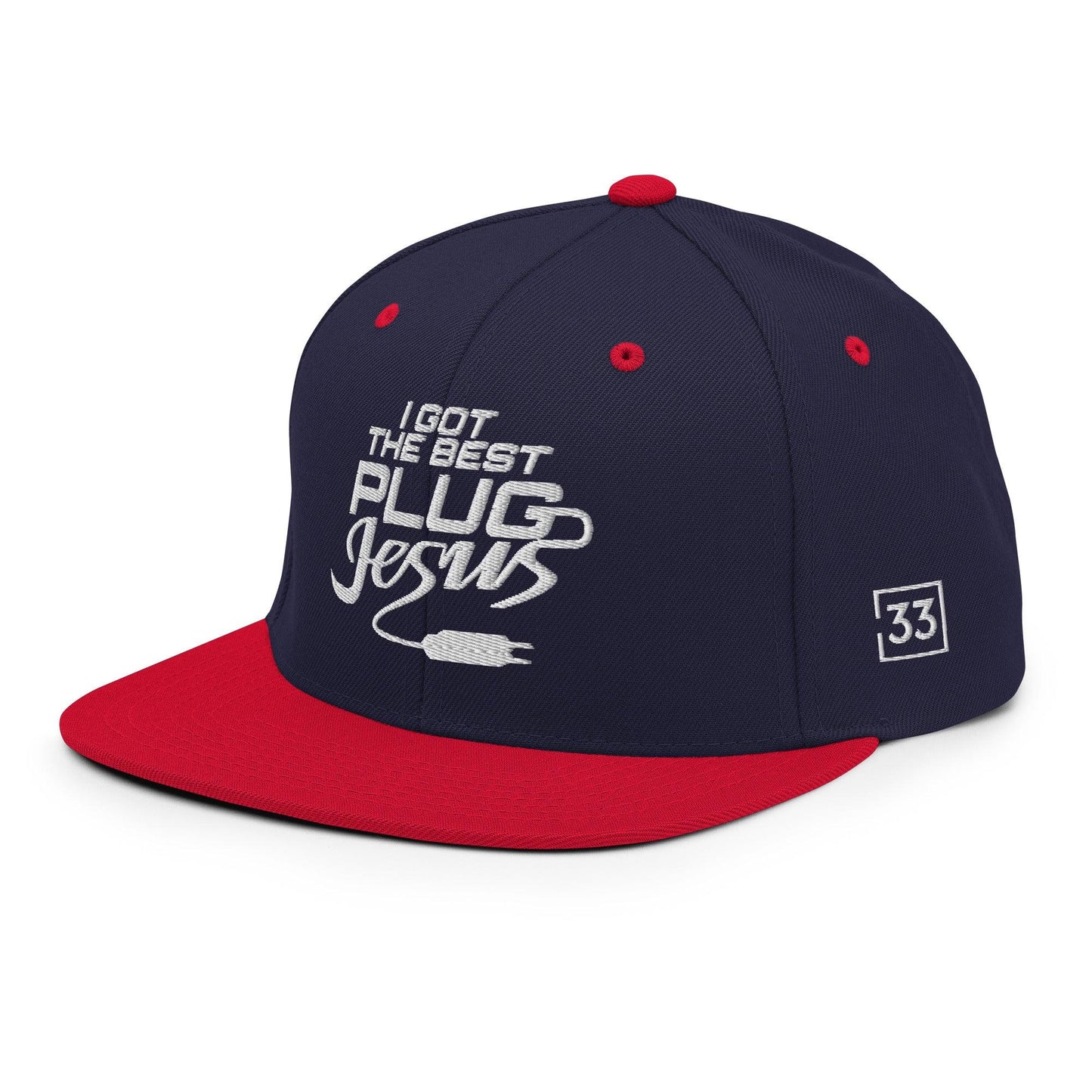 I GOT THE BEST PLUG Snapback Hat - Da G.A.T.E 33