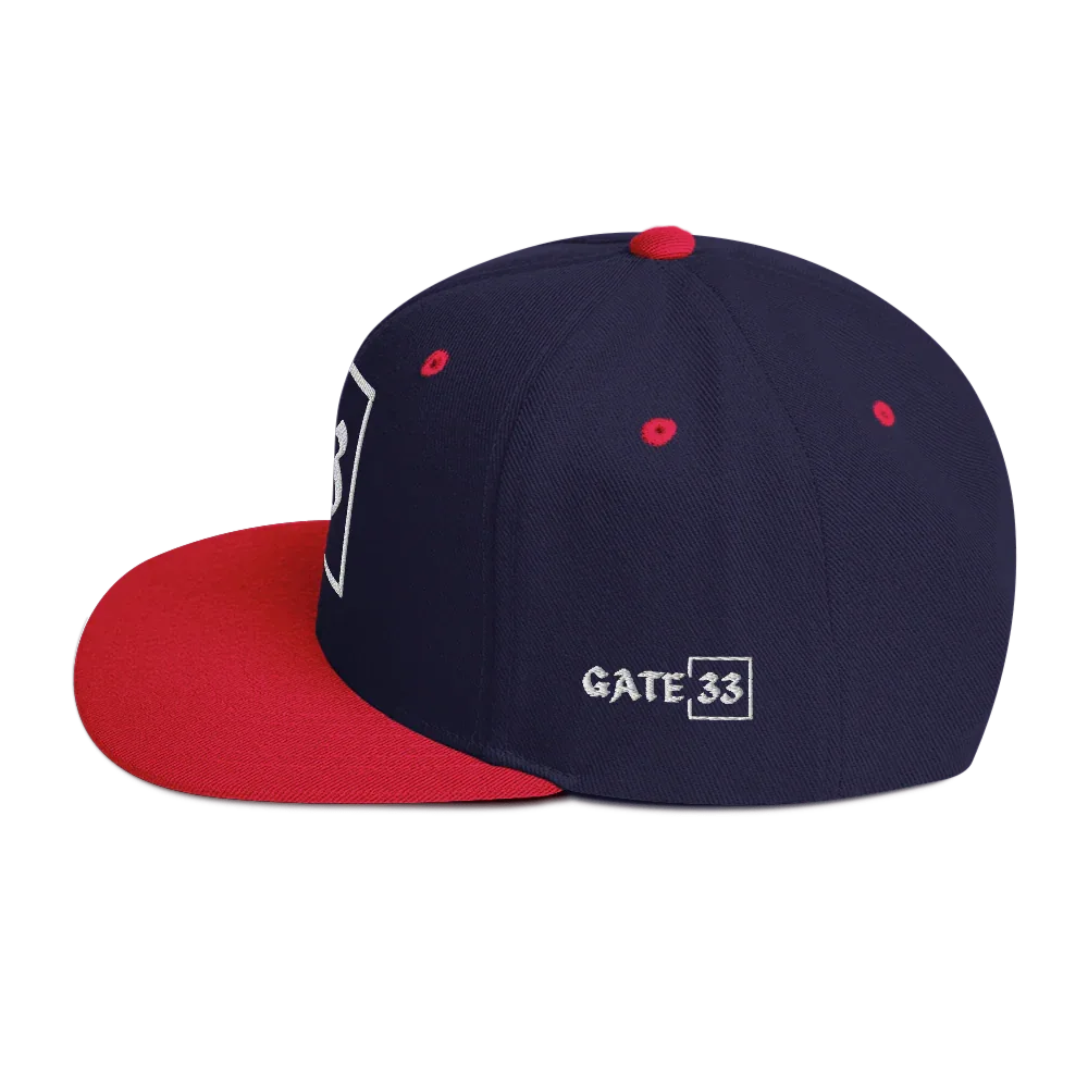 33 Snapback Hat - Da G.A.T.E 33