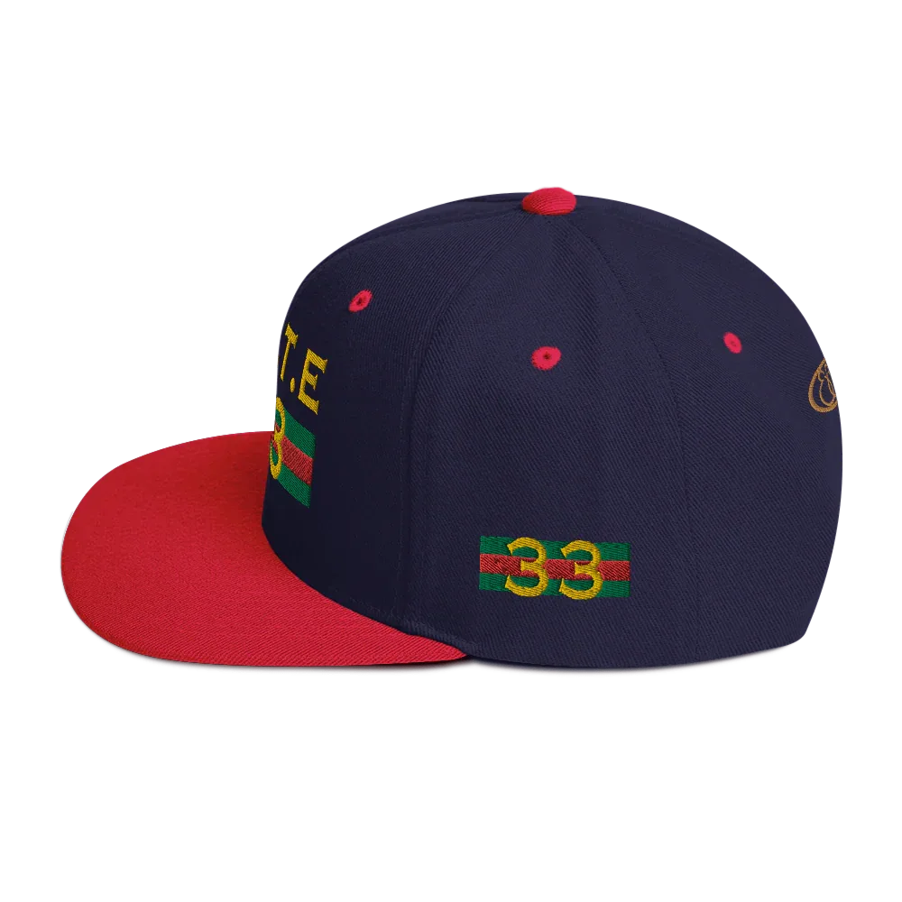 Gate33 Classic Snapback Hat - Da G.A.T.E 33