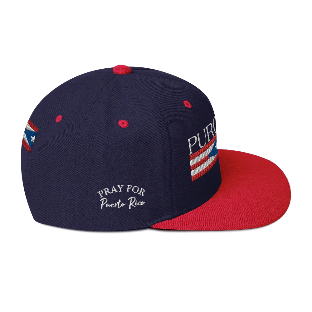 PRAY FOR PR Snapback Hat - Da G.A.T.E 33