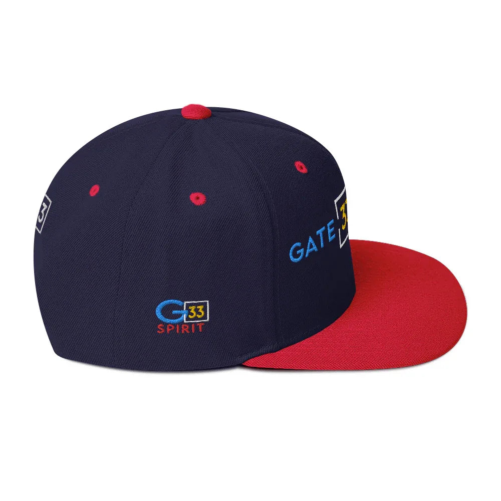 G33 Spirit Snapback Hat - Da G.A.T.E 33