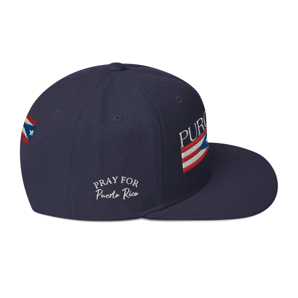PRAY FOR PR Snapback Hat - Da G.A.T.E 33