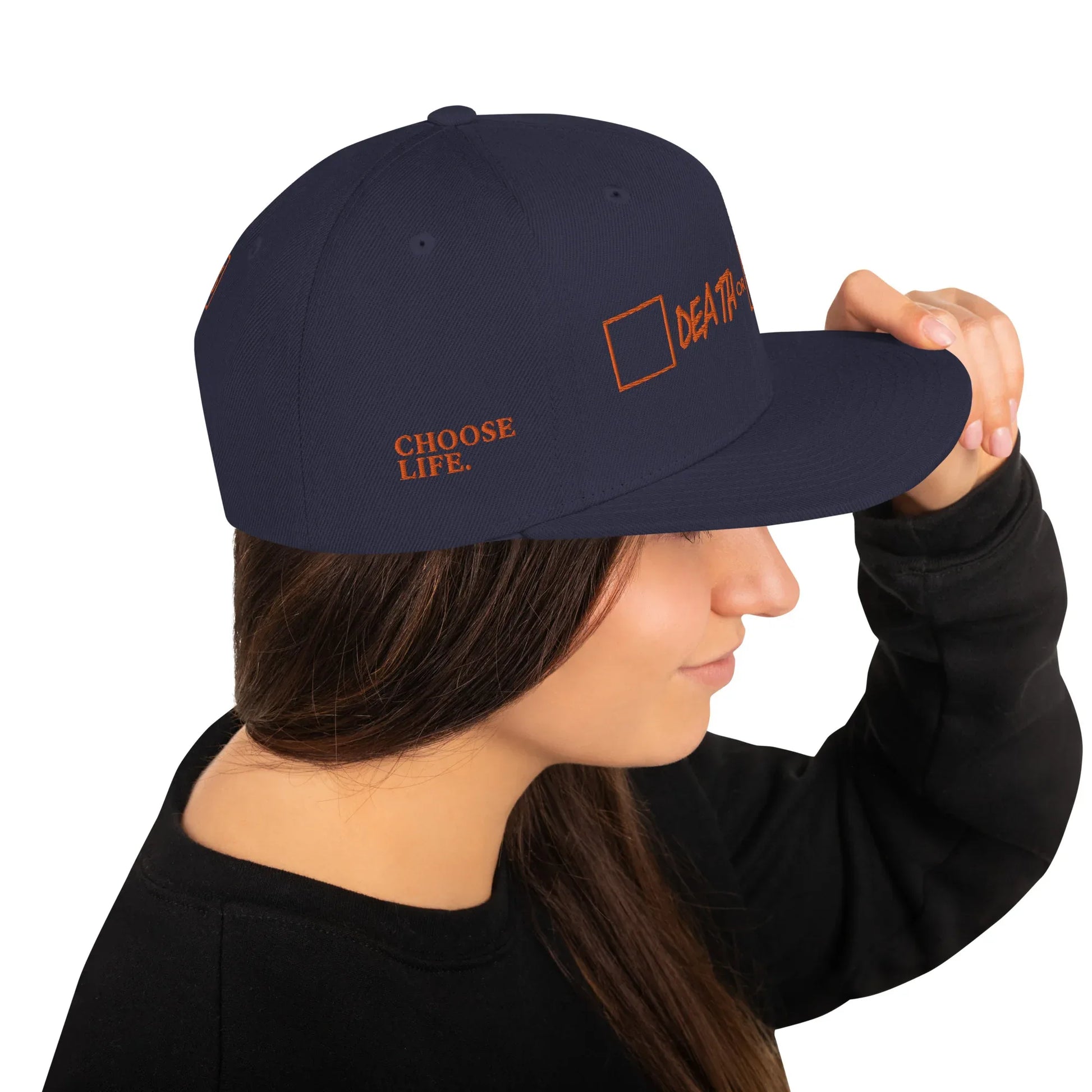 CHOOSE LIFE.Snapback Hat - Da G.A.T.E 33