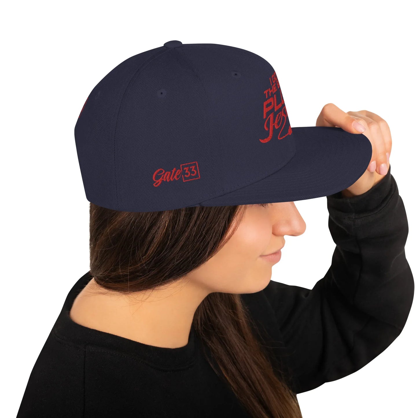I GOT THE BEST PLUG Snapback Hat - Da G.A.T.E 33
