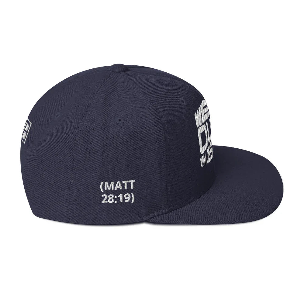 WE OUTSIDE-W-JESUS Snapback Hat - Da G.A.T.E 33