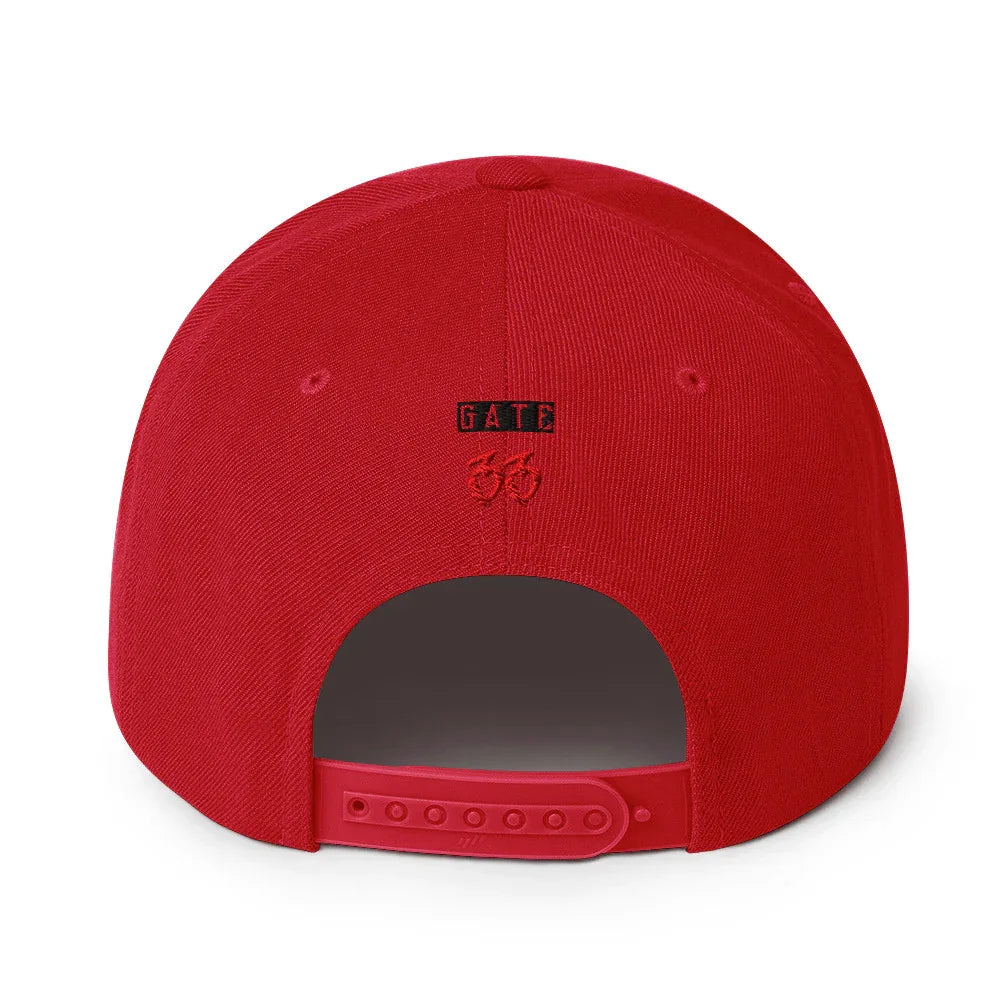 DA GATE 33 Snapback Hat - Da G.A.T.E 33
