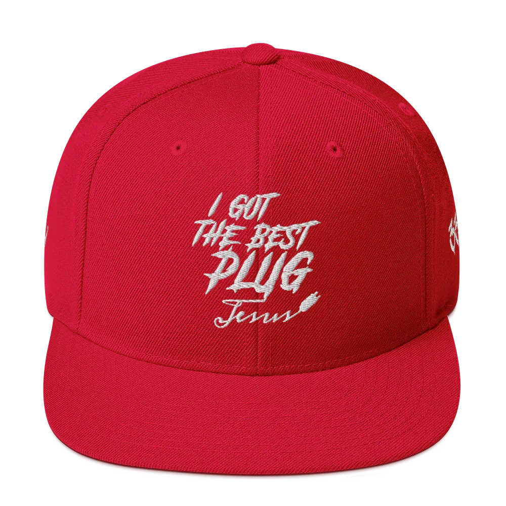 I Got The Best Plug Snapback Hat - Da G.A.T.E 33