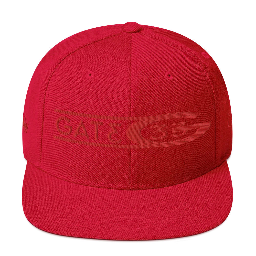 Gate33 Snapback Hat - Da G.A.T.E 33