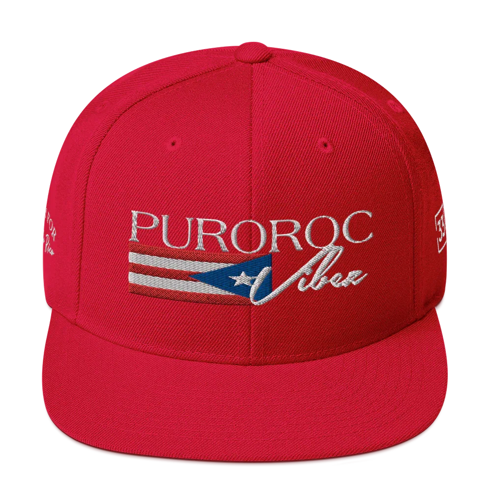 PRAY FOR PR Snapback Hat - Da G.A.T.E 33