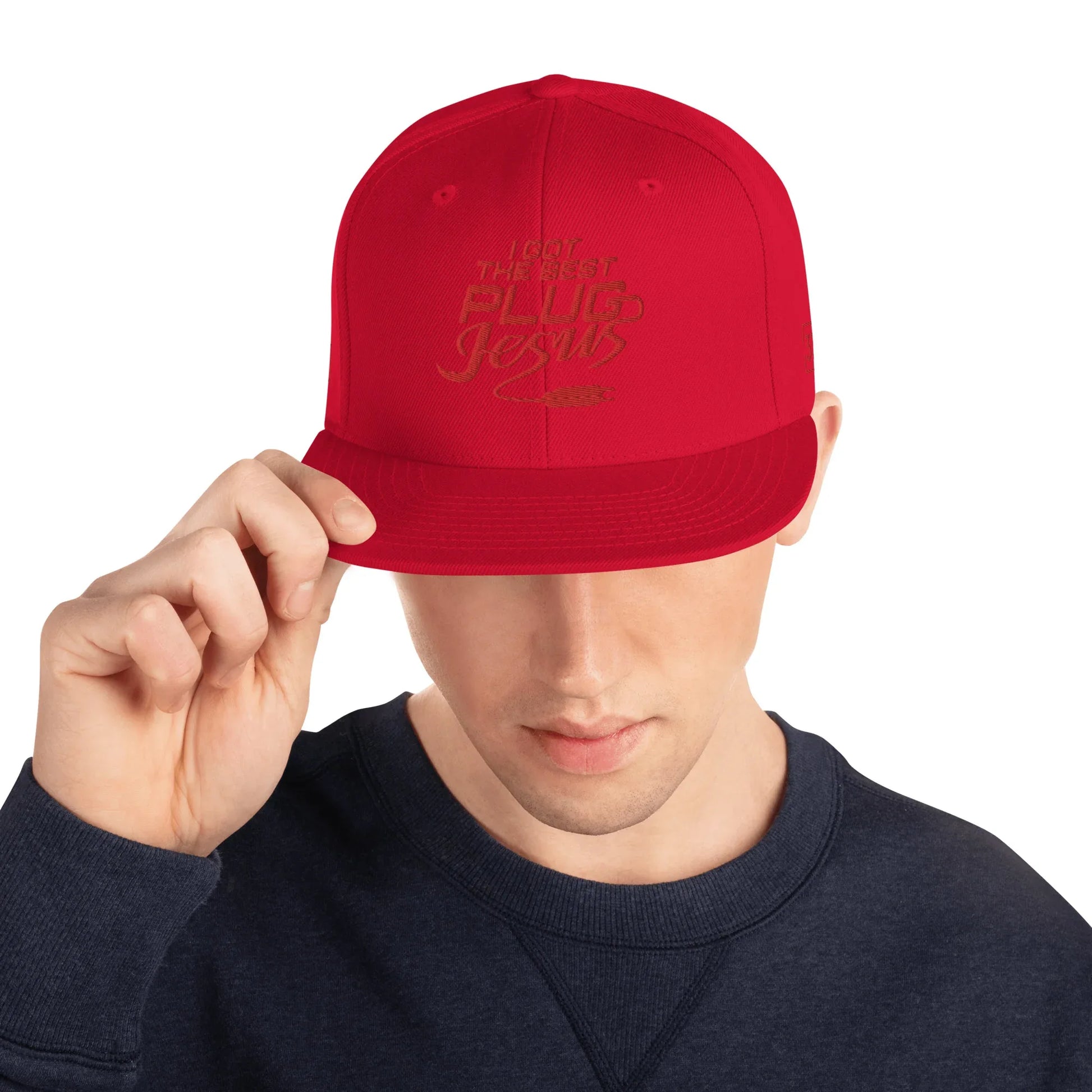 I GOT THE BEST PLUG Snapback Hat - Da G.A.T.E 33