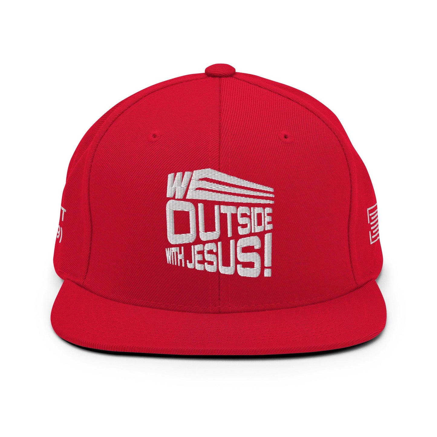 WE OUTSIDE-W-JESUS Snapback Hat - Da G.A.T.E 33