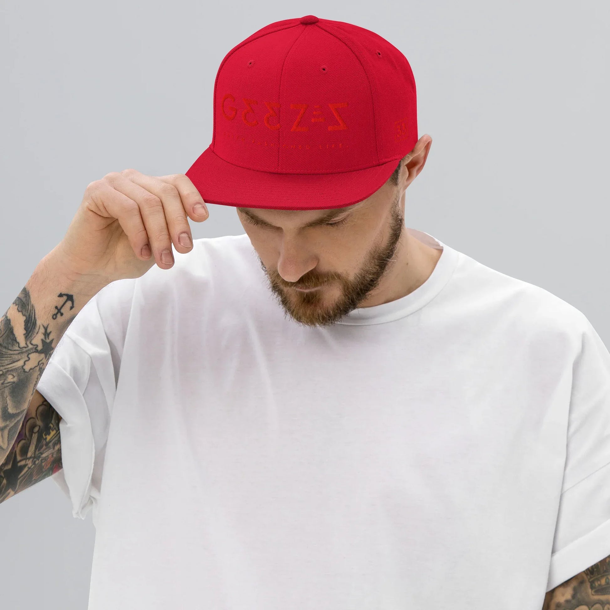 G33Z=Z Snapback Hat - Da G.A.T.E 33