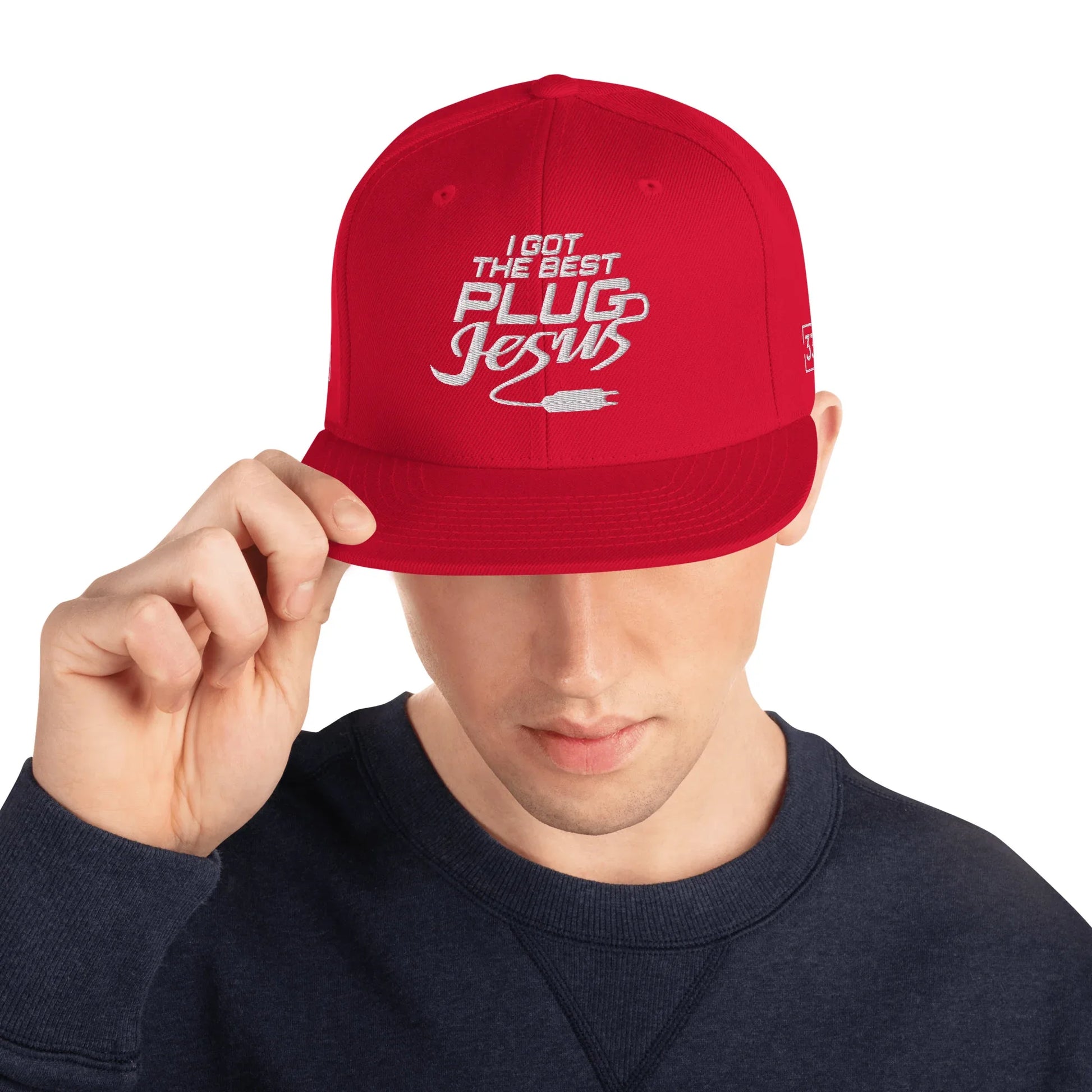 I GOT THE BEST PLUG Snapback Hat - Da G.A.T.E 33