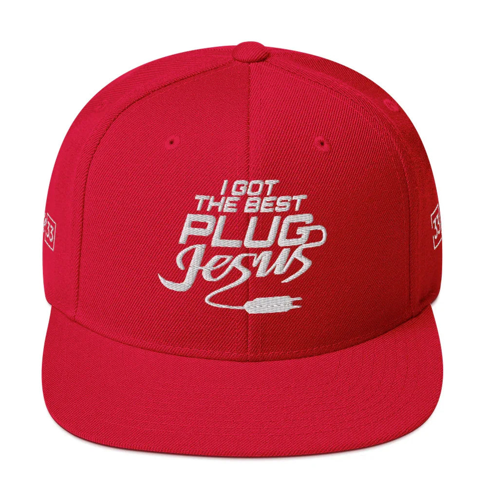 I GOT THE BEST PLUG Snapback Hat - Da G.A.T.E 33