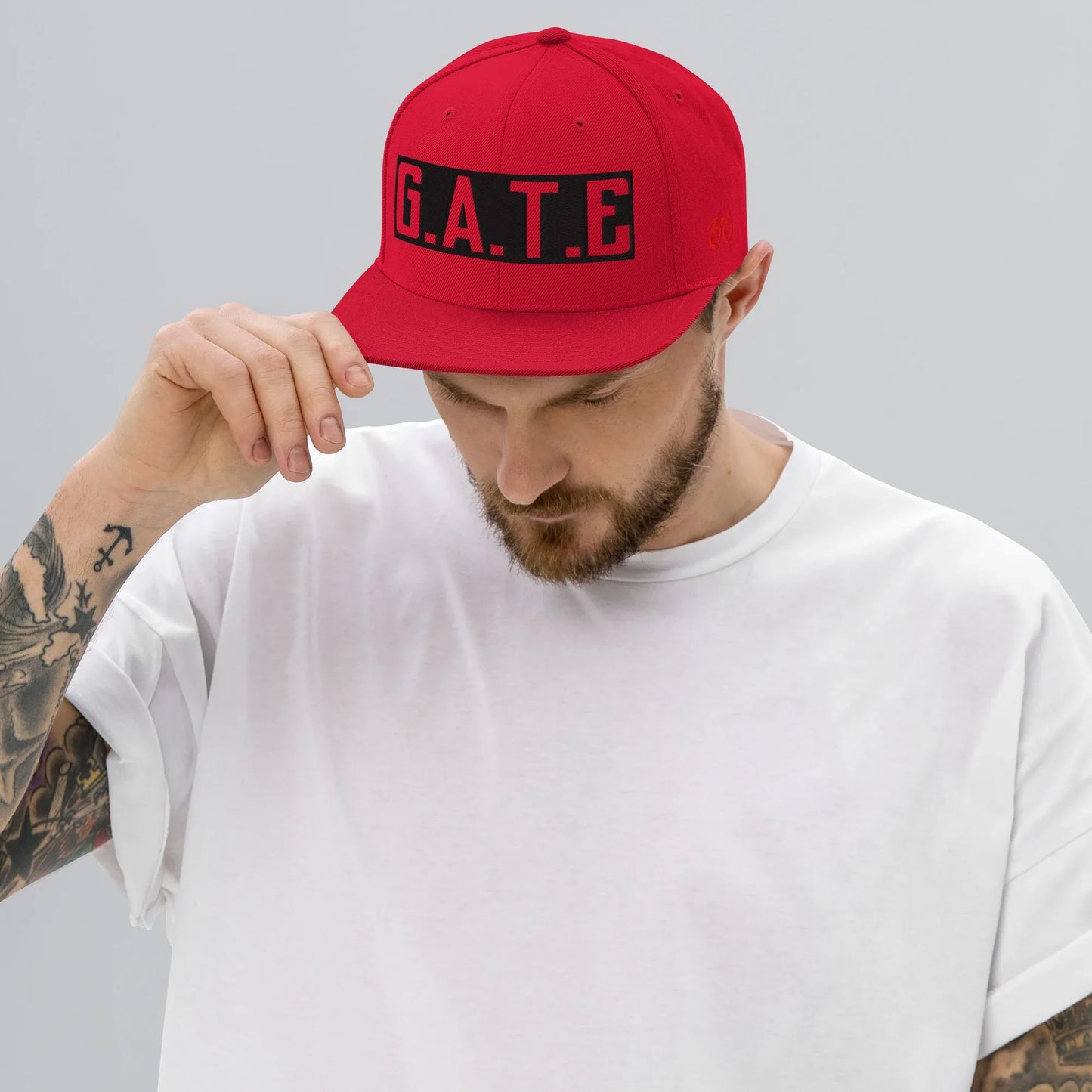 DA GATE 33 Snapback Hat - Da G.A.T.E 33
