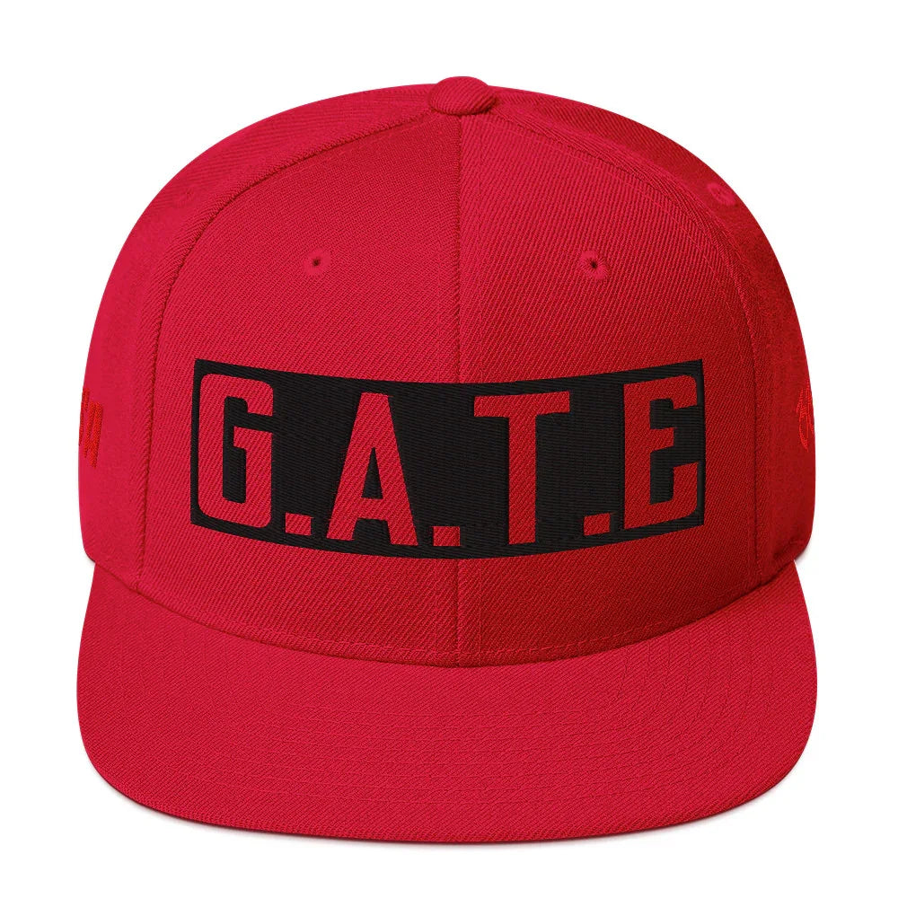 DA GATE 33 Snapback Hat - Da G.A.T.E 33