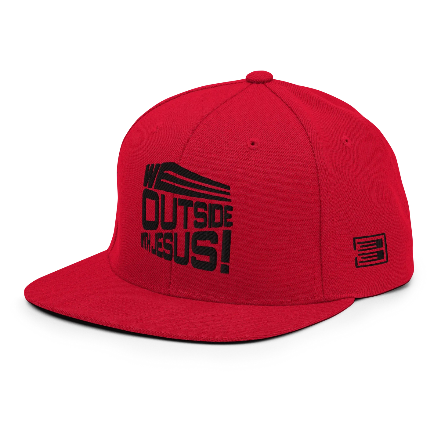 WE OUTSIDE-W-JESUS Snapback Hat - Da G.A.T.E 33