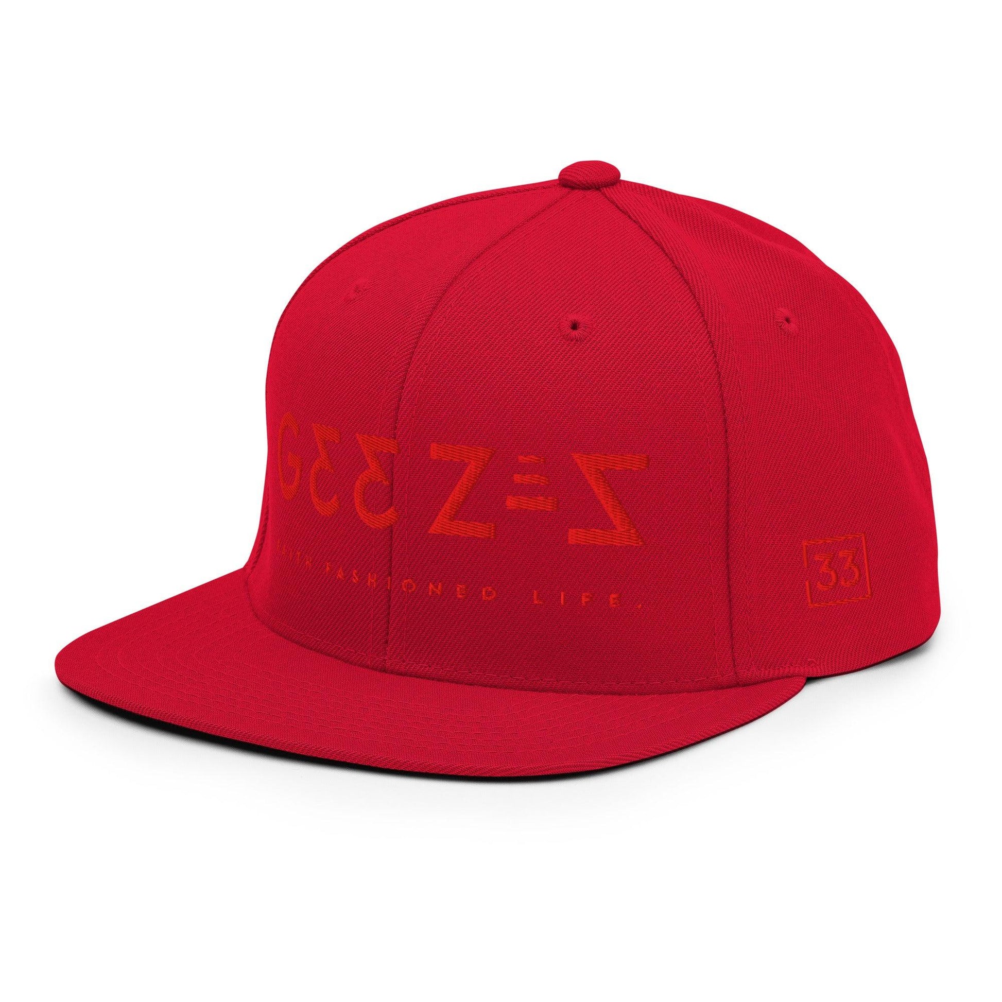 G33Z=Z Snapback Hat - Da G.A.T.E 33