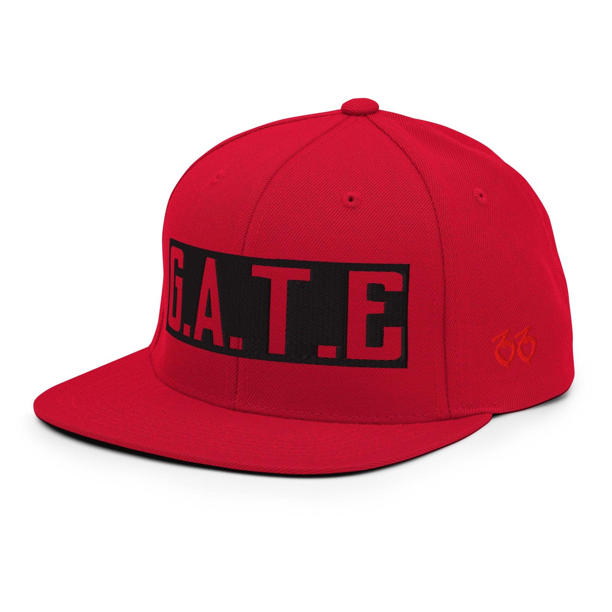 DA GATE 33 Snapback Hat - Da G.A.T.E 33