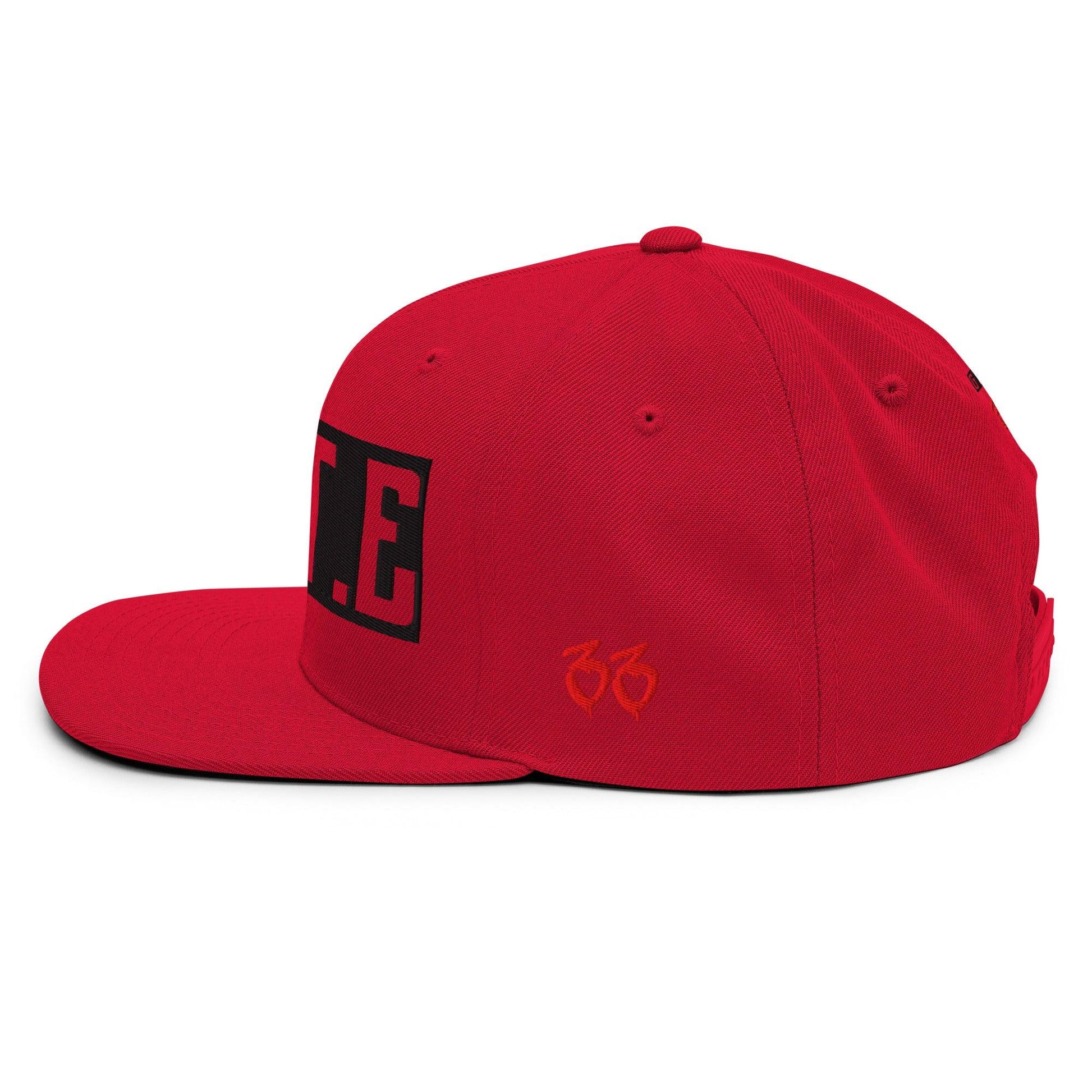 DA GATE 33 Snapback Hat - Da G.A.T.E 33