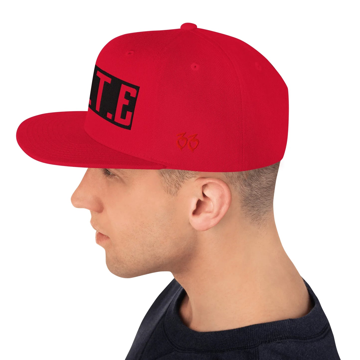 DA GATE 33 Snapback Hat - Da G.A.T.E 33
