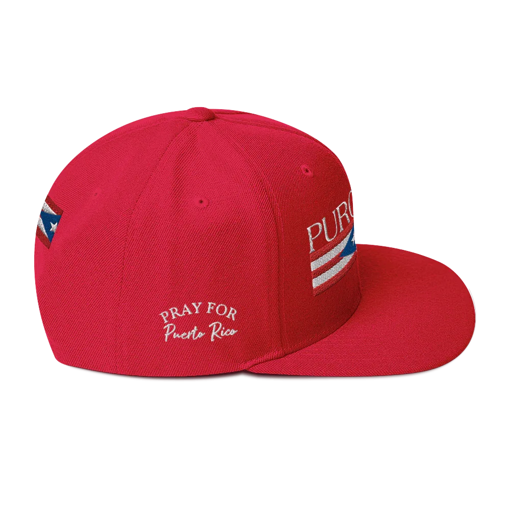 PRAY FOR PR Snapback Hat - Da G.A.T.E 33